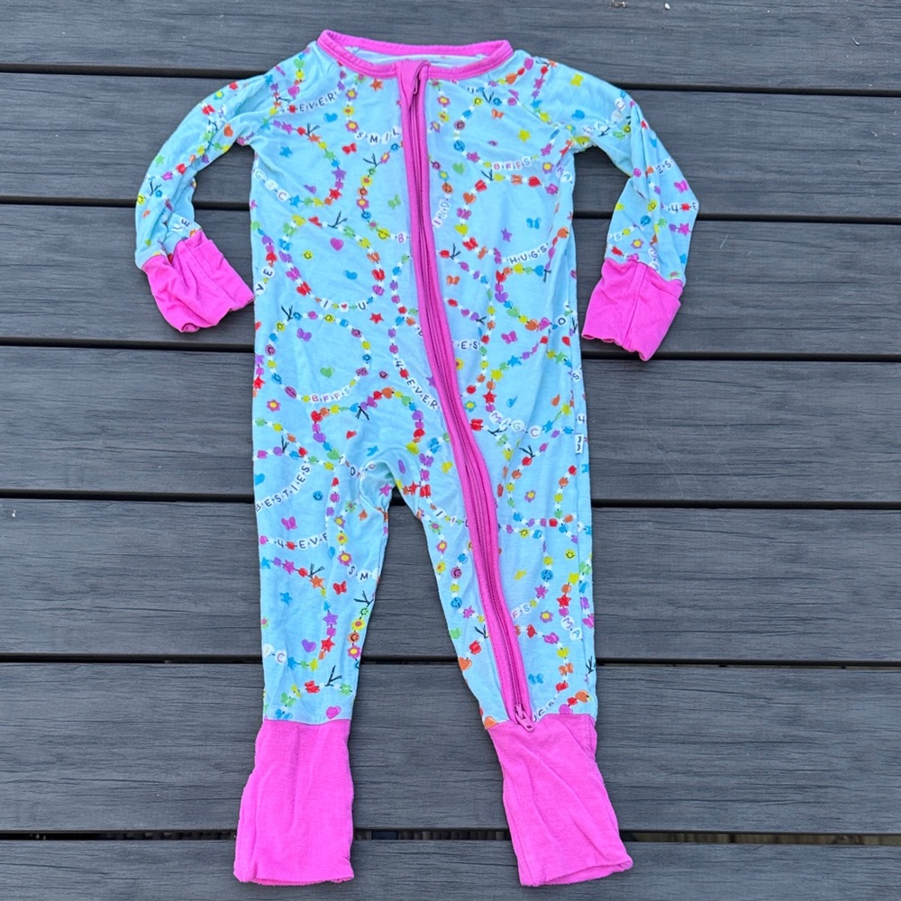 3-6 month Little Sleepies Zippy